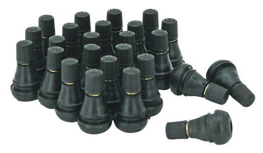 25pck Tubeless Tire Valves Rubber