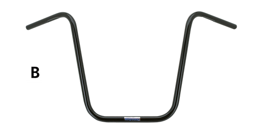 Apehanger "X-High" H=460mm  82-up Black