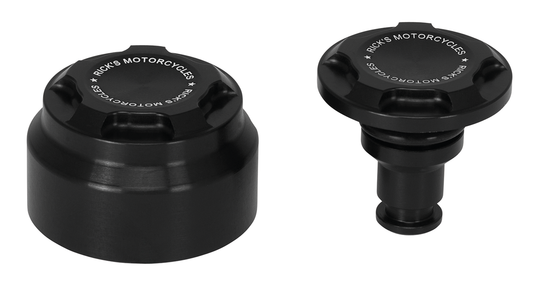 Swingarm Covers Premium Black ST18-Up