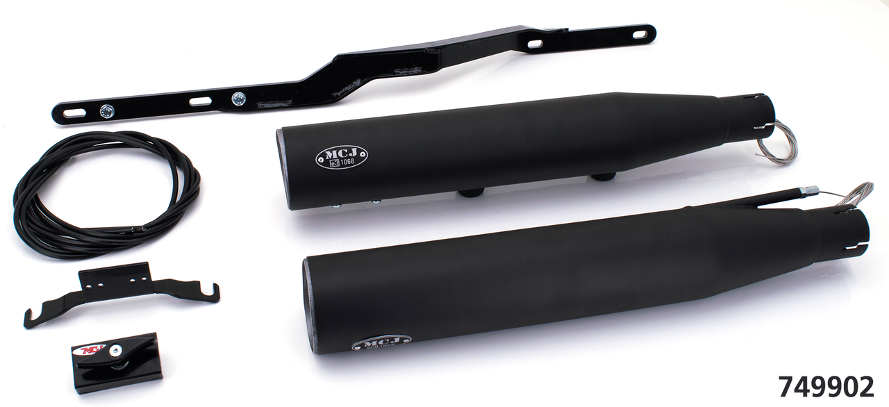 MCJ Royal Slip-Ons XL14-16 Black