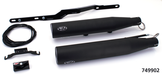 MCJ Royal Slip-Ons XL14-16 Black