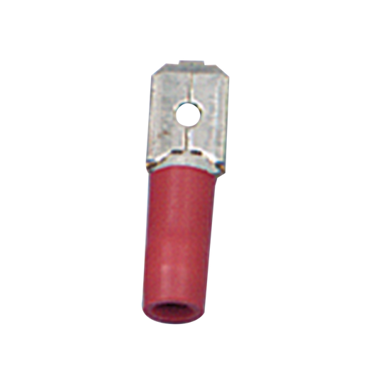 10pck Cable plug Iso 6.3 male 0.25-1mm