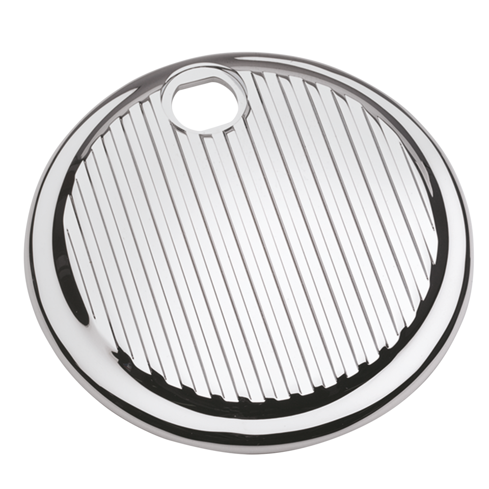 PM Fluted Fuel Door FLH/T92-07 Chrome