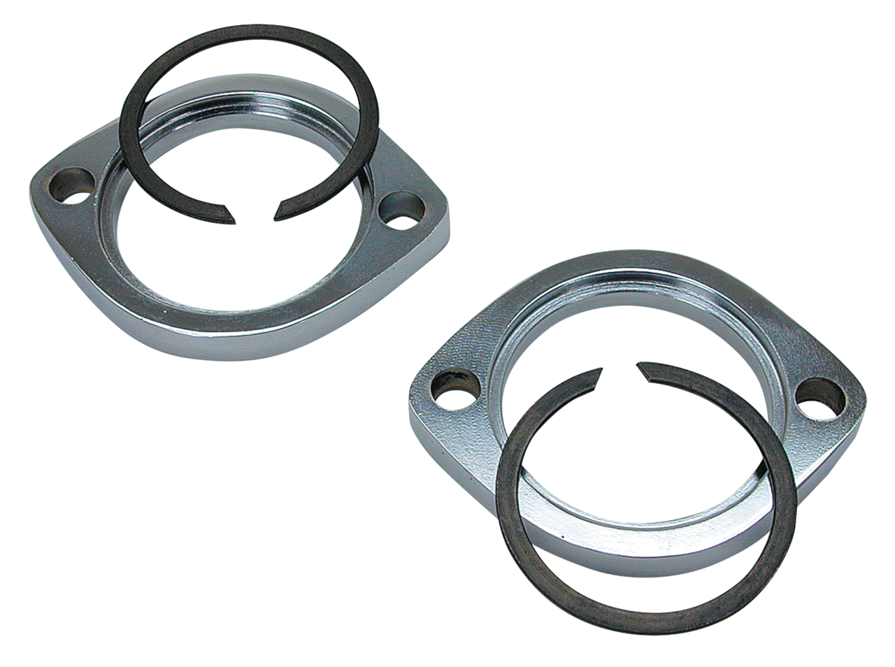 GZP Lucifer polished s/s exhaust clamps