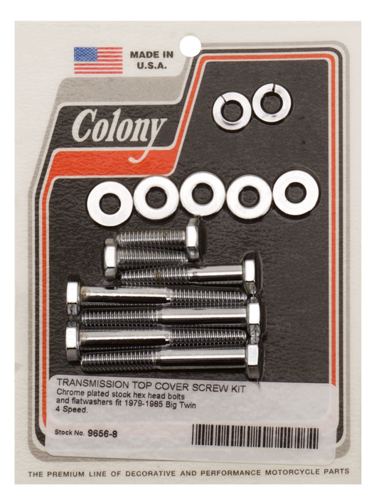 Trans top cover screw kit BT79-85 Zinc