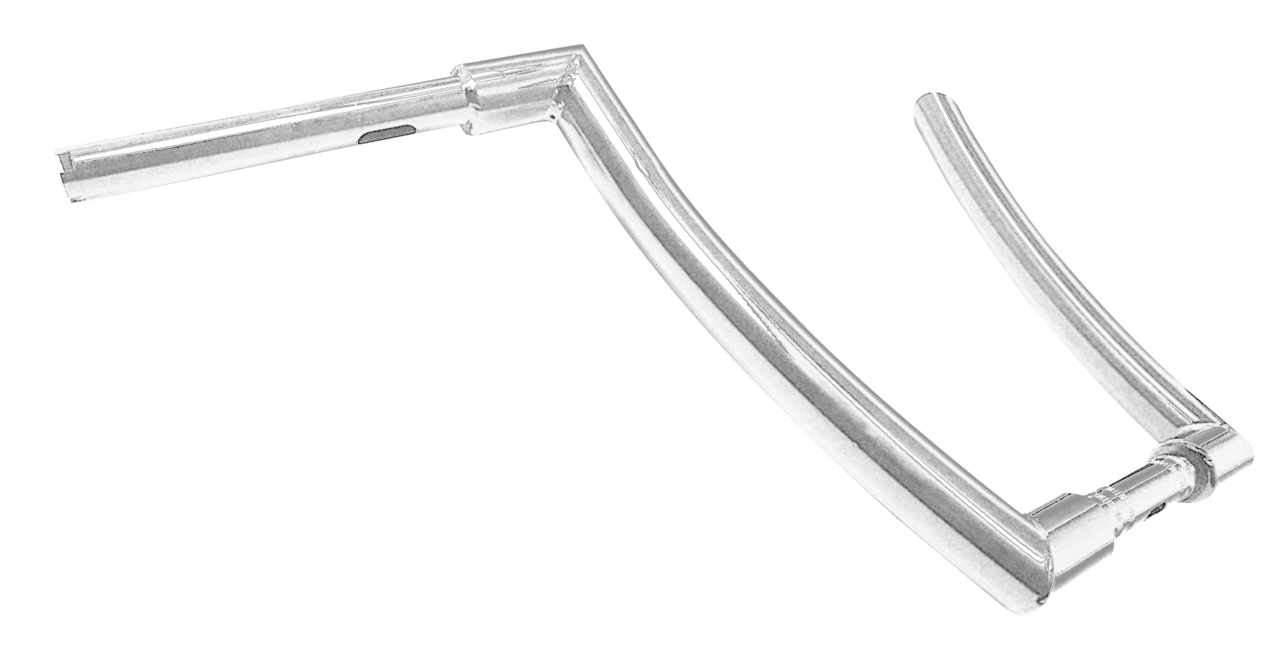 ZCP Chicano Ape 14" chrome f/ 1"risers