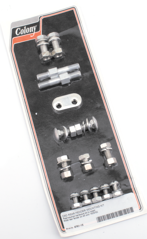 RR Fender Mounting Kit WhPl SV29-52 CP