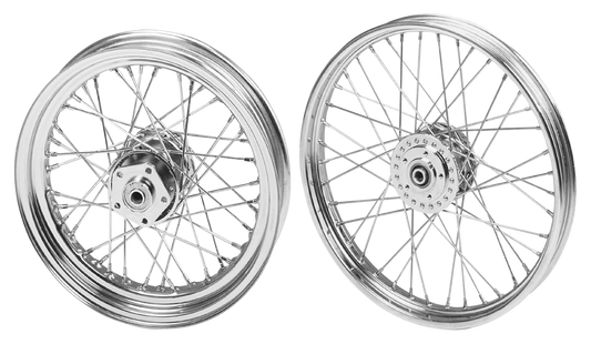 3.00x16 FR wheel FLH/T00-04 inox spokes