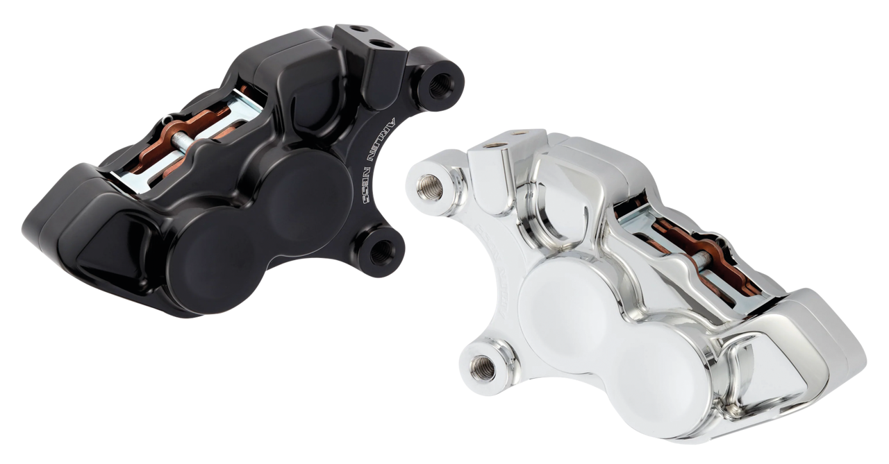 NESS LH 4-piston blk caliper 11.8"DISC