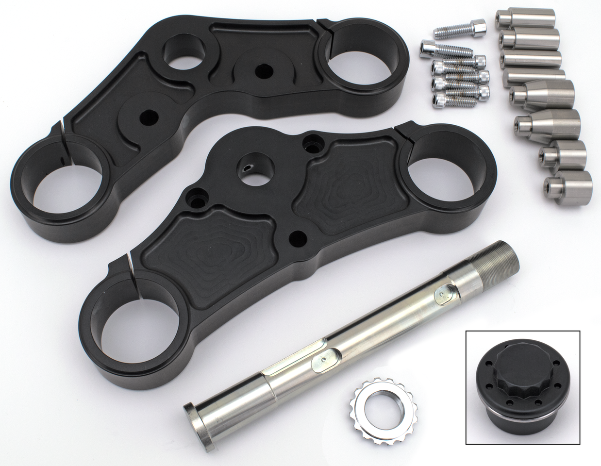 Maselli Black MG Triple Tree Kit 54mm