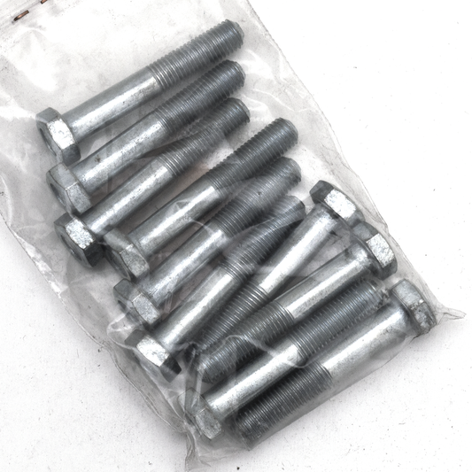 10pck hex bolt 5/16-24x1-7/8" UNF zinc