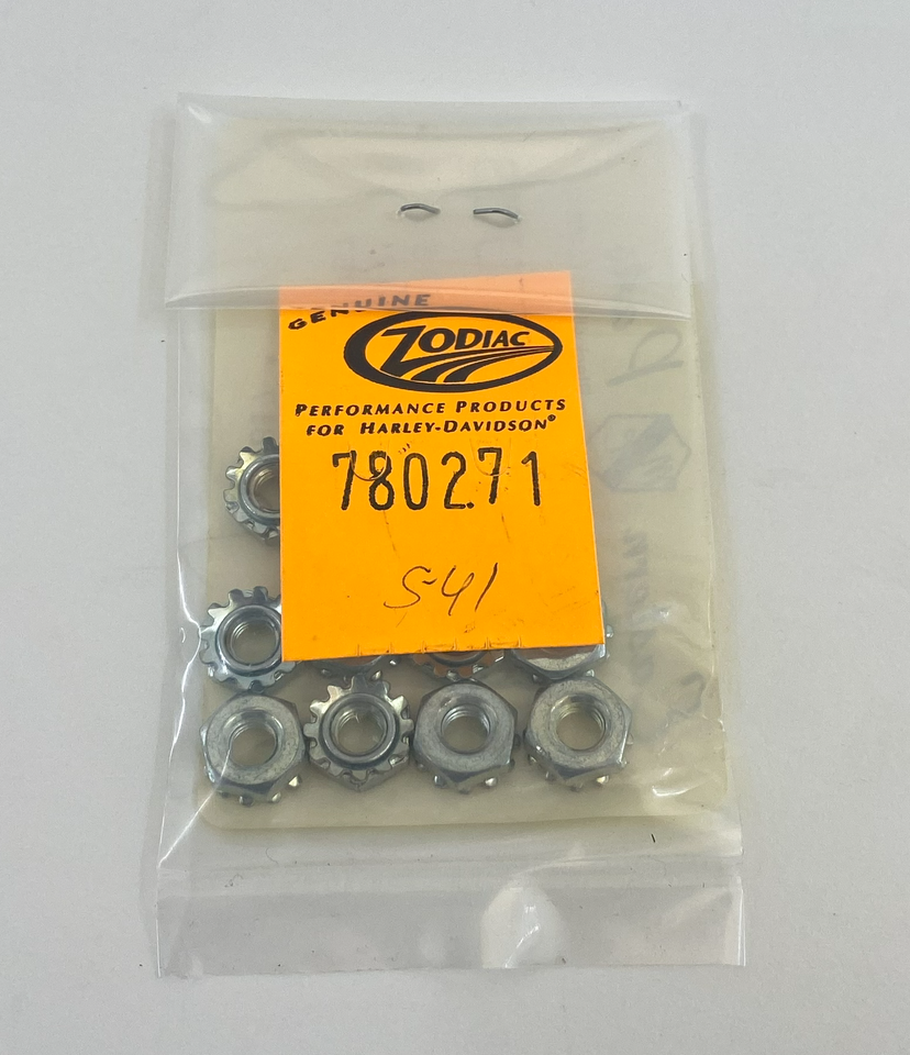 10pck brass nut #10-32 w/lockwasher