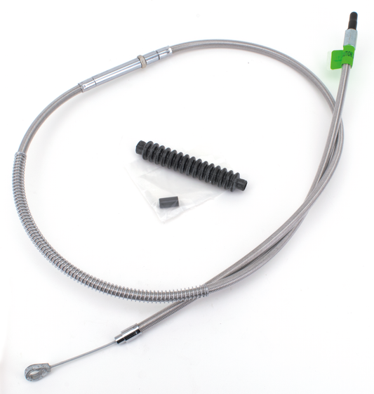 Clutch cable Clear Coated BT87-06 L=60"