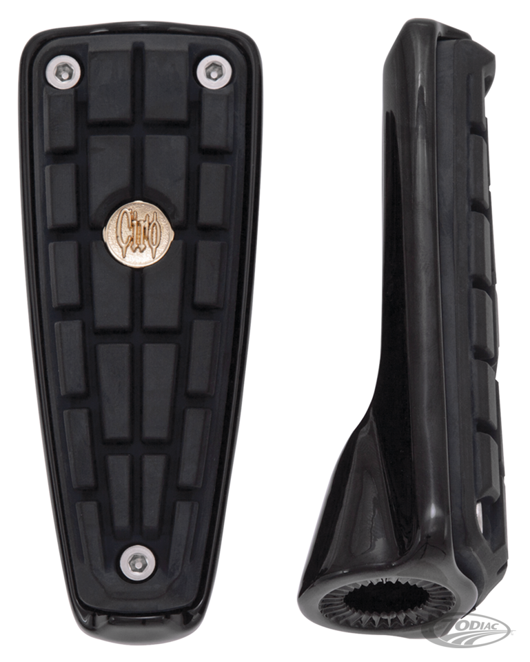 CMX FOOTPEGS BLACK W/O PEG SIDE CLEVIS