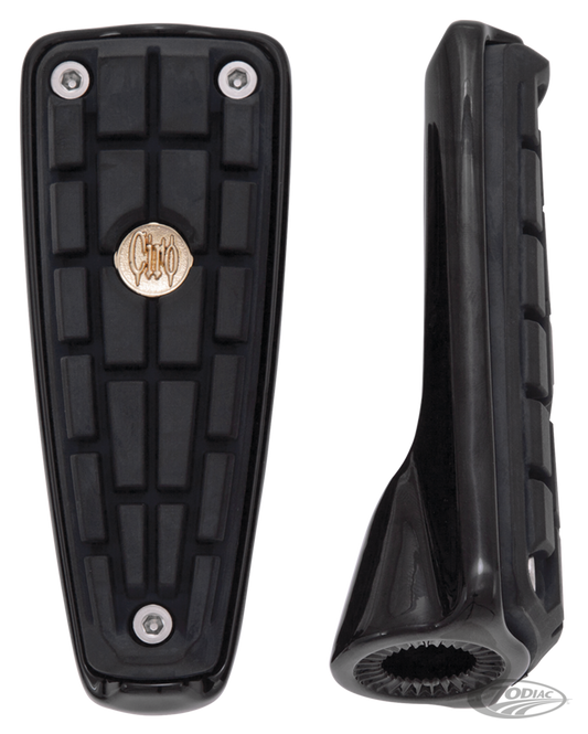 CMX FOOTPEGS BLACK W/O PEG SIDE CLEVIS