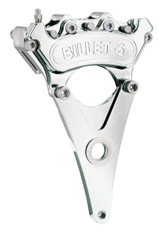Billet 6 caliper + Y-bracket 10" 76-84