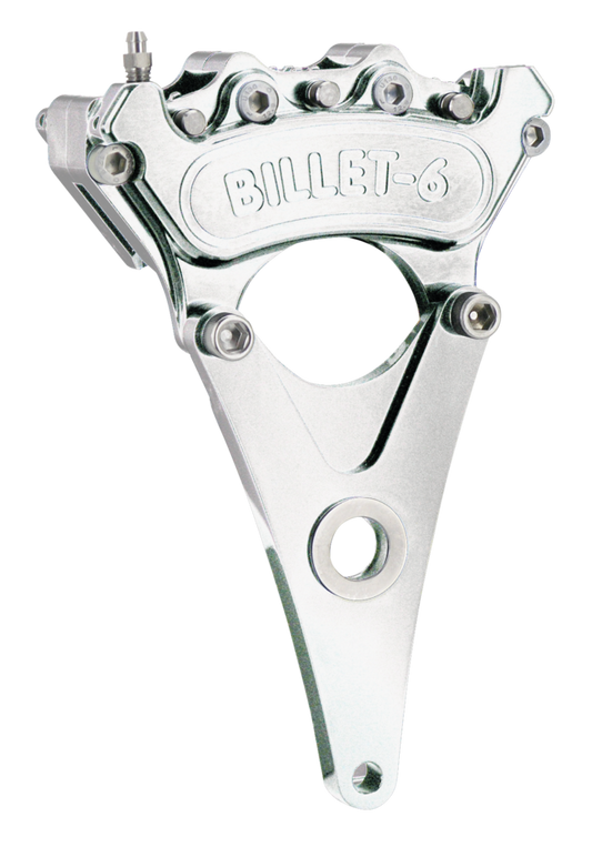 Billet 6 caliper + Y-bracket 10" 76-84
