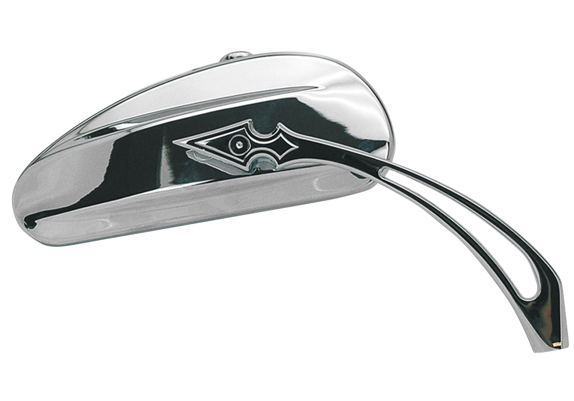 GZP Chrome Custom slimline mirror Rig