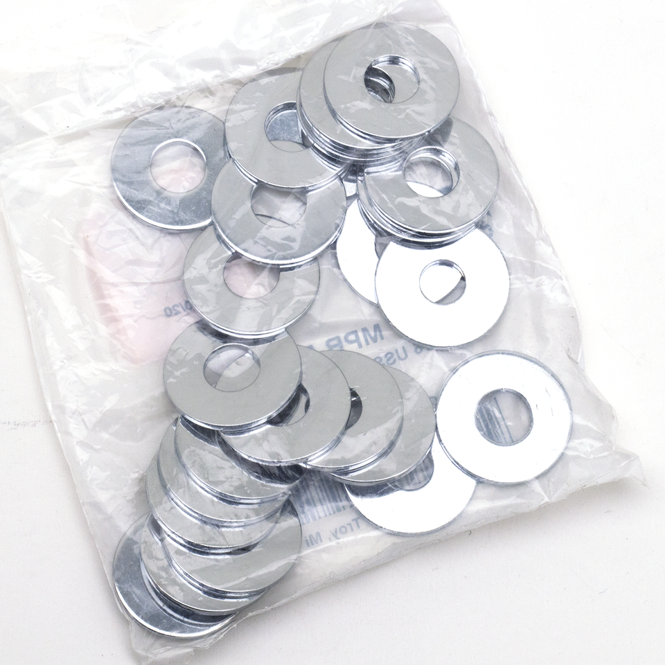 25pck Flat washers 7/16" X 1 1/4" USS