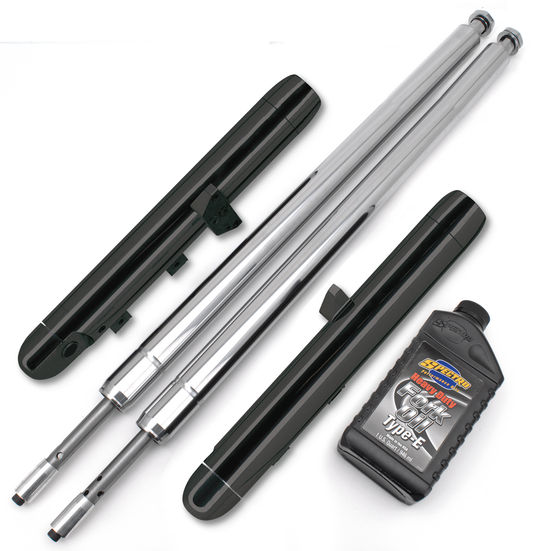 Naked Blk Bubba fork legs 6"over stk FL