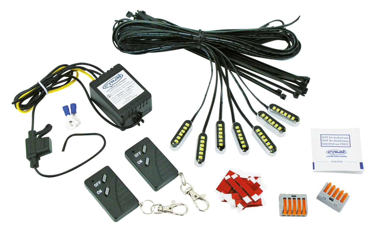 Blue Cyron Pro Mot lightingkit Platinum