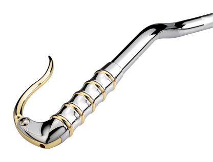 K-Tech vintage grip inverted Pol.Alu/brs