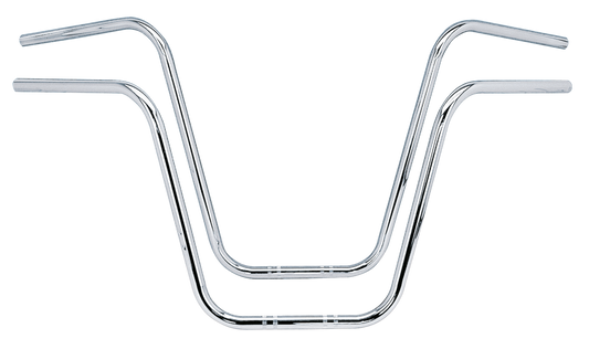 High Ape Hanger 16" w/dimples D=1"