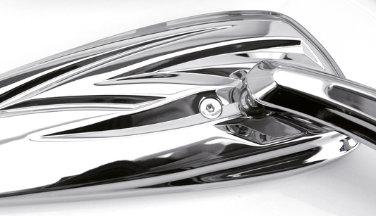 GZP Custom Harpoon mirror set chrome