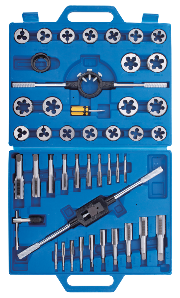 Tap and Die set 45 piece SAE Tungsten