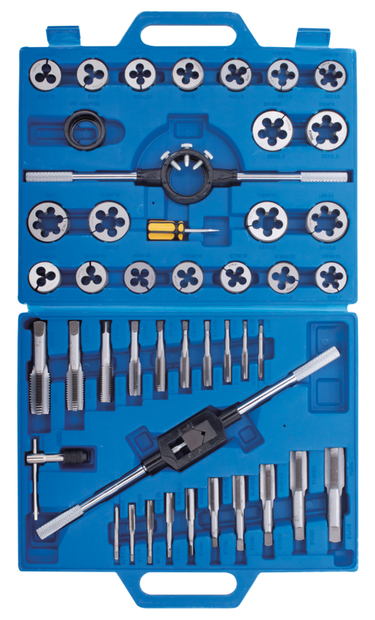 Tap and Die set 45 piece SAE Tungsten