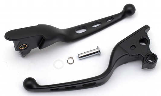 GZP Blk Tri-hole FLH/T08-16 levers w/cab
