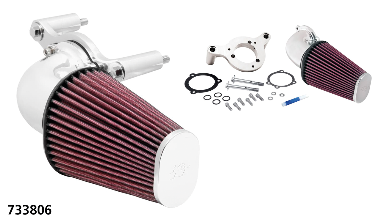 K&N AirCharger intake TC99-17 polished