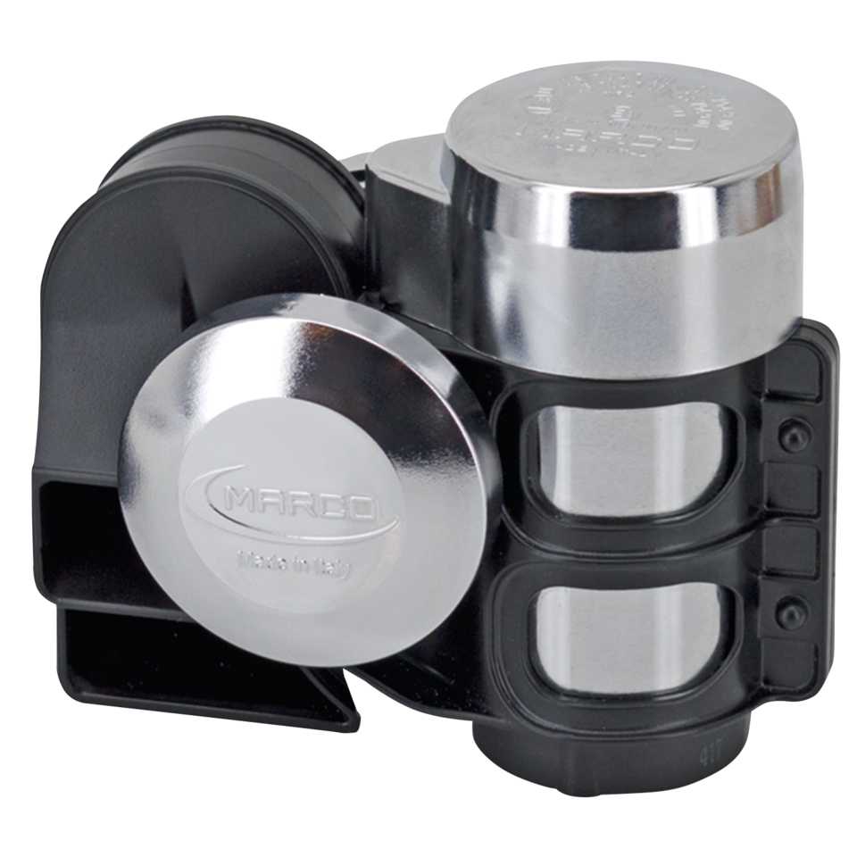 Chr Tornado 2tone horn w/internal compr.