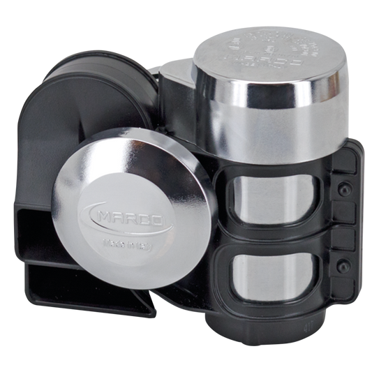 Chr Tornado 2tone horn w/internal compr.