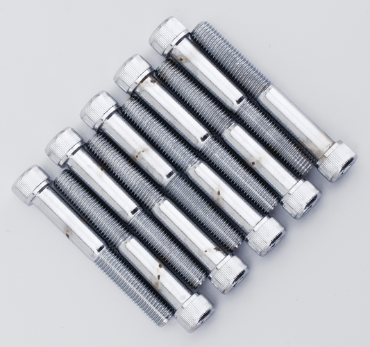 10pck Chrome allen screws 5/16-24x2-1/4