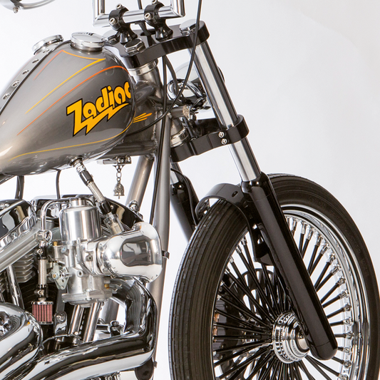 Slim Black Bubba triple tree kit 6dgr