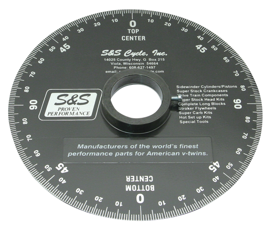 S&S degree wheel & main adapter