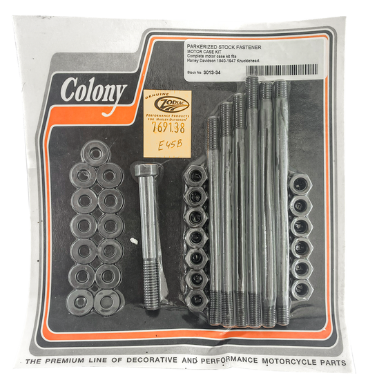 Crankcase bolt kit OHVBT40-47, parkerizd