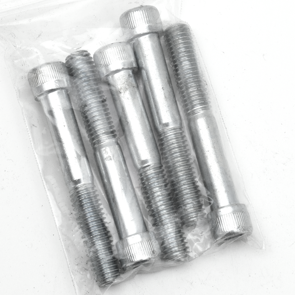 5Pck Allen Bolt 7/16-14x3.00" UNC Zinc
