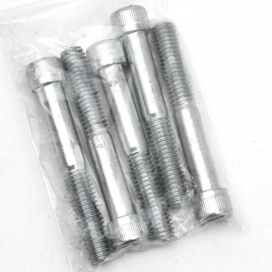 5Pck Allen Bolt 7/16-14x3.00" UNC Zinc