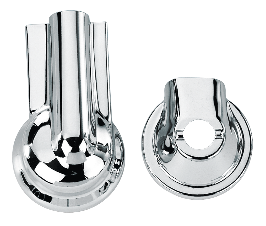GZP Chrome oil filter housing cover F