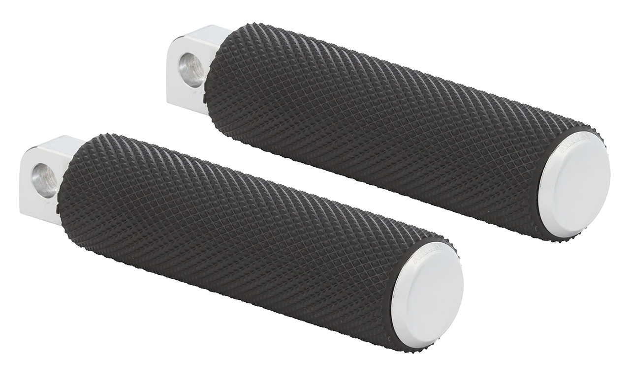 KNURLED RUBBER FTPGS, CHR