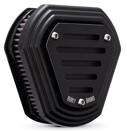 BURLY HEX AIR CLEANER BT93-17 Blk
