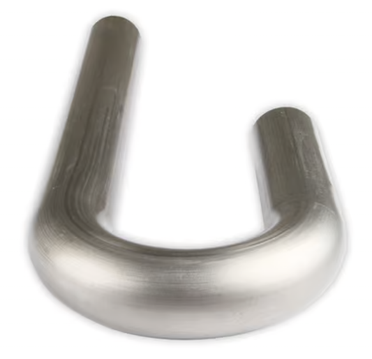 Stainless St. J-bend o.d. 2-1/8" R=3"