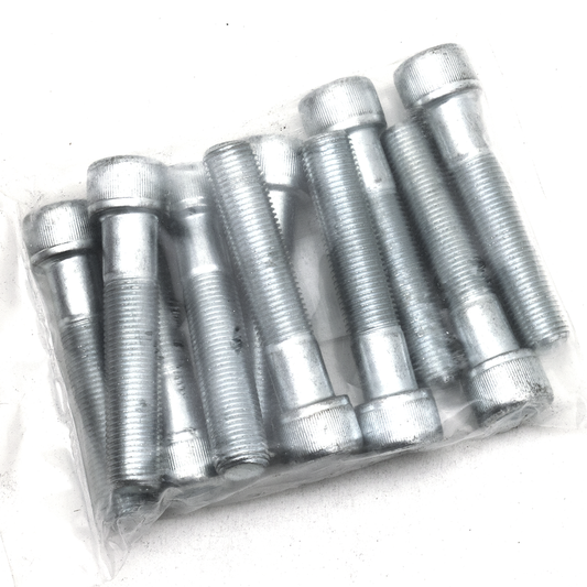 5pck allen bolt 1/2-20x2-1/2" UNF zinc