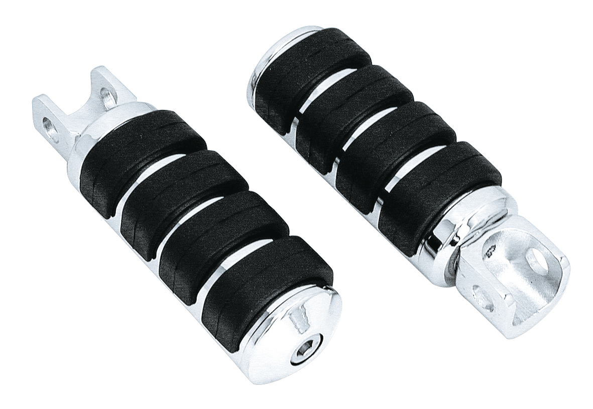 GZP ISO rider pegs, steel insert & wrenc