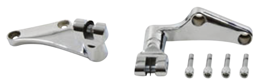Rear Footpeg Mounts Chrome FXST86-06