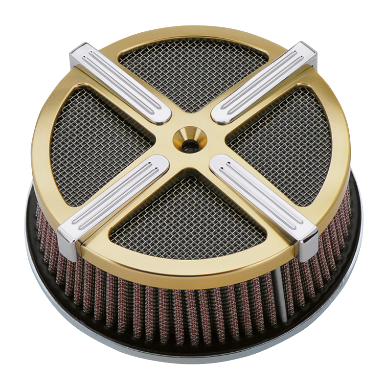 GZP Bronze & Chr 3D Active HP Aircleaner