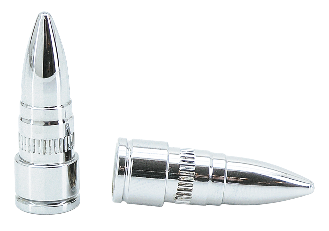 GZP Chr billet pointed valve cap cover s