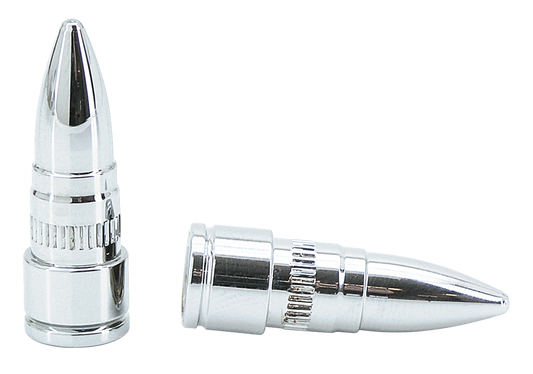 GZP Chr billet pointed valve cap cover s
